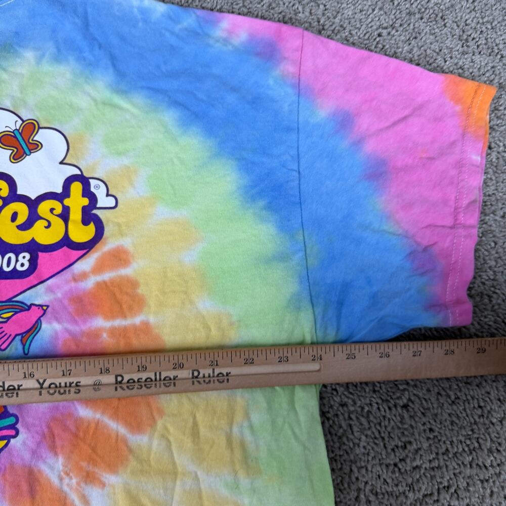 Wawa Hoagiefest Shirt Mens 2XL Tie Dye Rainbow Graphic Advertising Promo - Picture 5 of 9